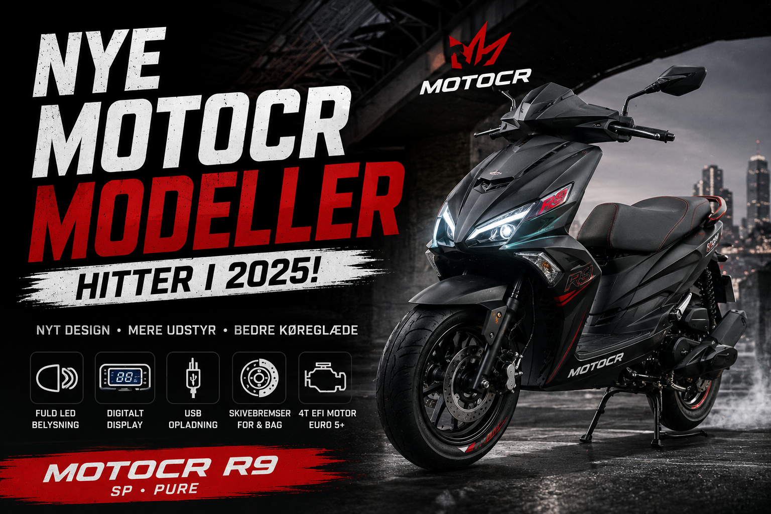 Nye MotoCR modeller hitter i 2025 🛵